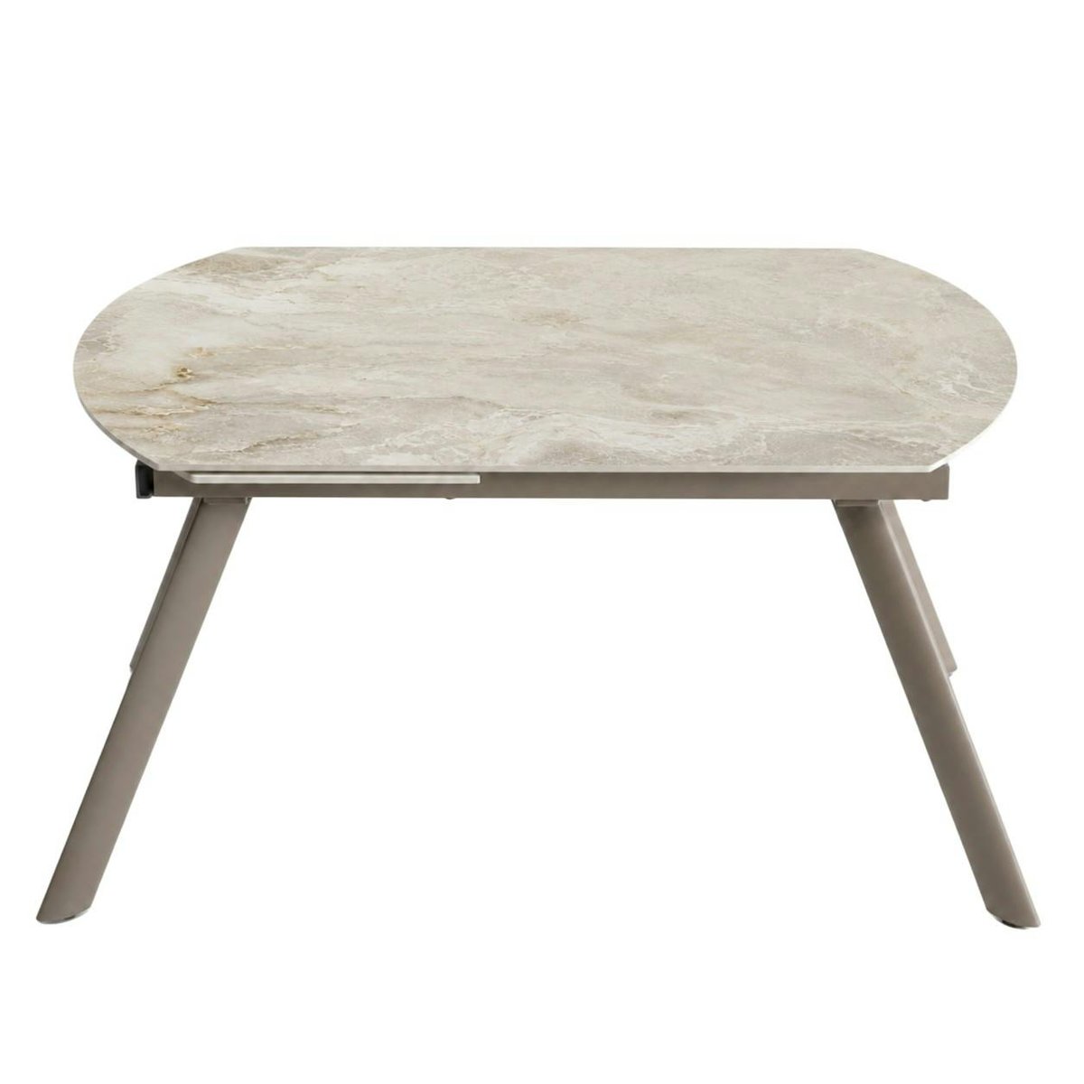 Table en céramique extensible 4 à 6 places LORA pierre, PIER IMPORT