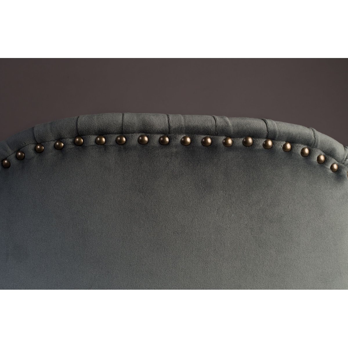Fauteuil design en tissu, vintage, CASSIDY gris, DUTCHBONE