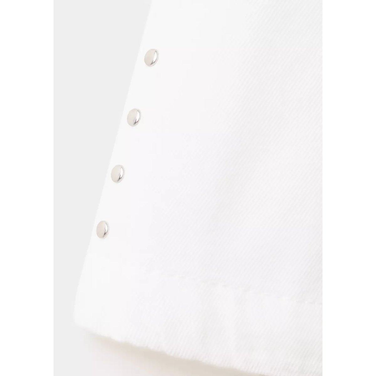 Top halter à clous dos ouvert blanc, MANGO KIDS