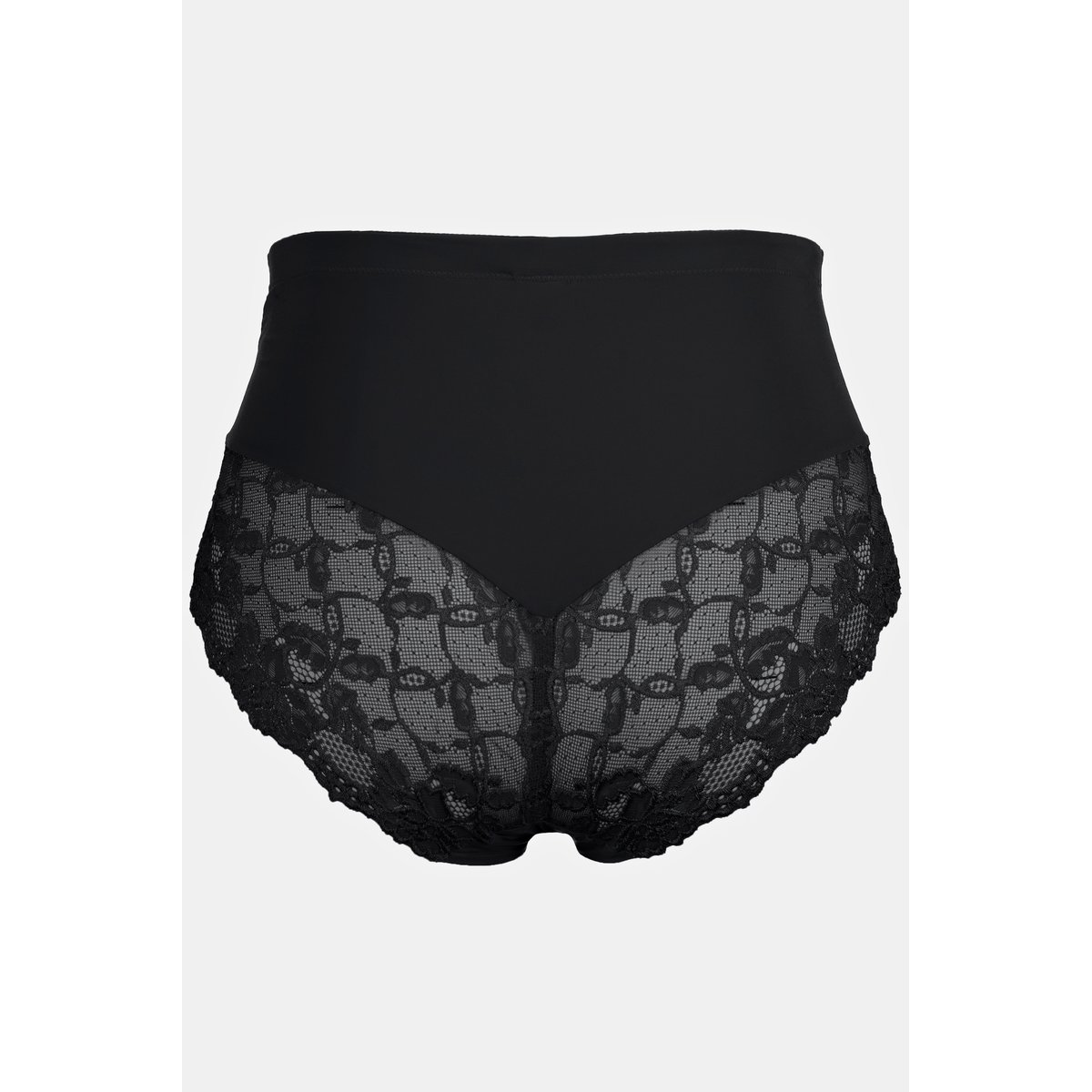 Culotte midi, dentelle transparente noir, ULLA POPKEN