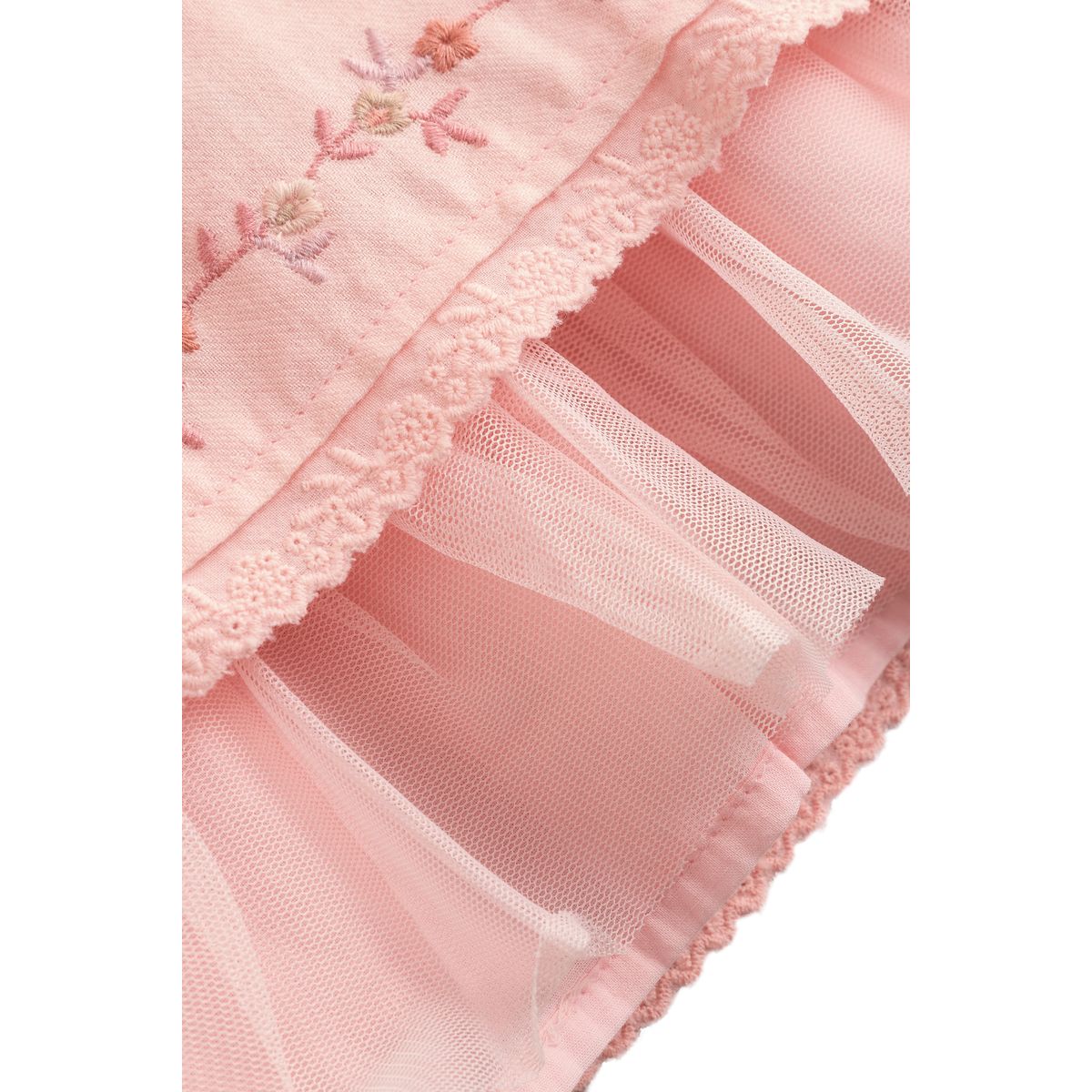 Robe brodée pour bébé rose, NEXT