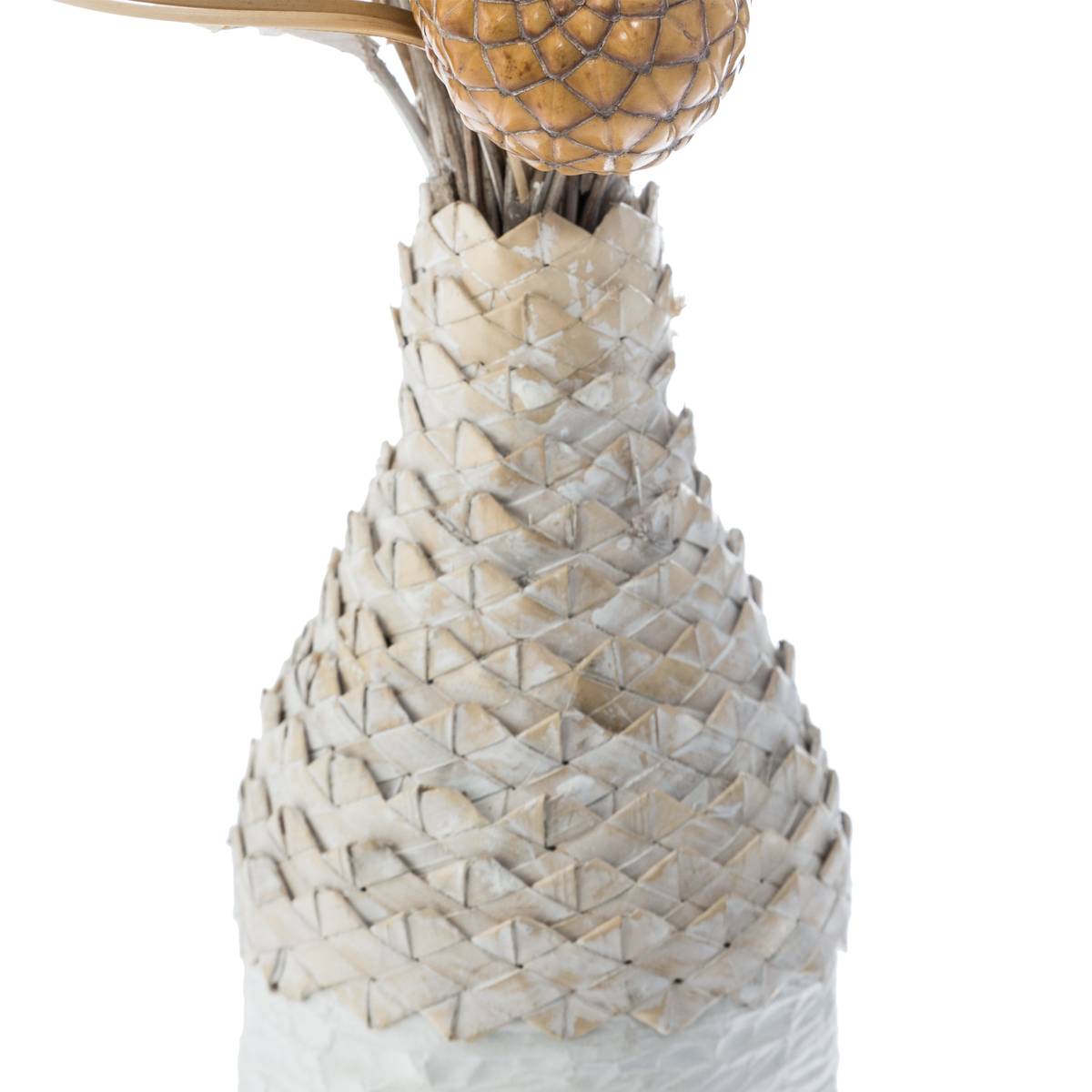 Composition florale artificielle HEBA beige, ATMOSPHERA