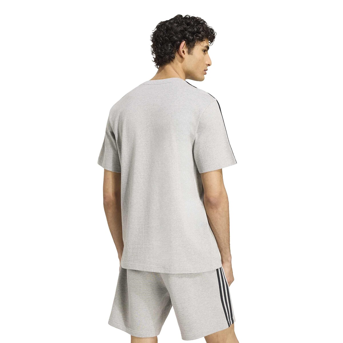 T-shirt a maniche corte, ESSENTIALS grigio chiné , ADIDAS SPORTSWEAR
