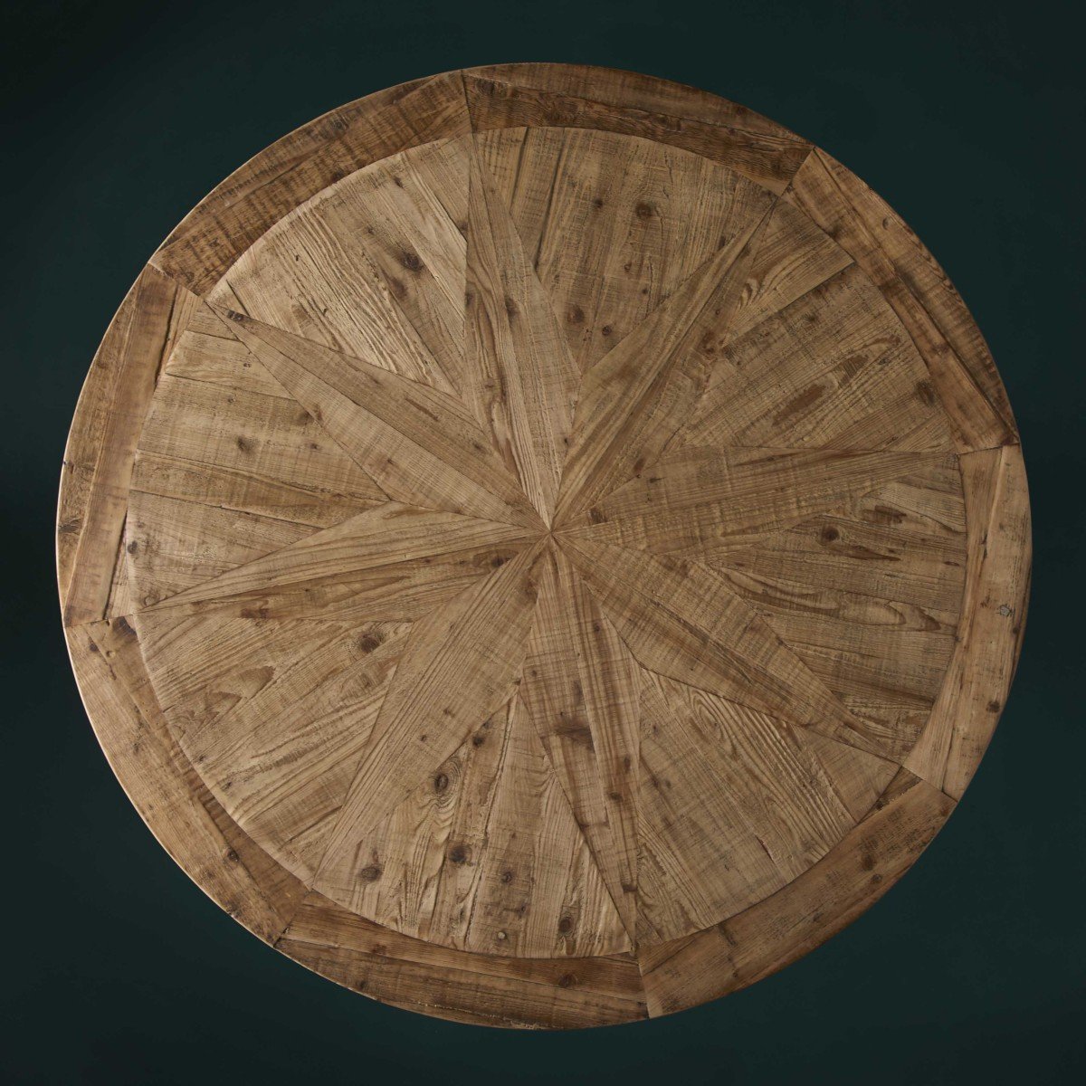 Gueridon en vieux pin L140 cm - MAGISTRAL beige, SIGNATURE