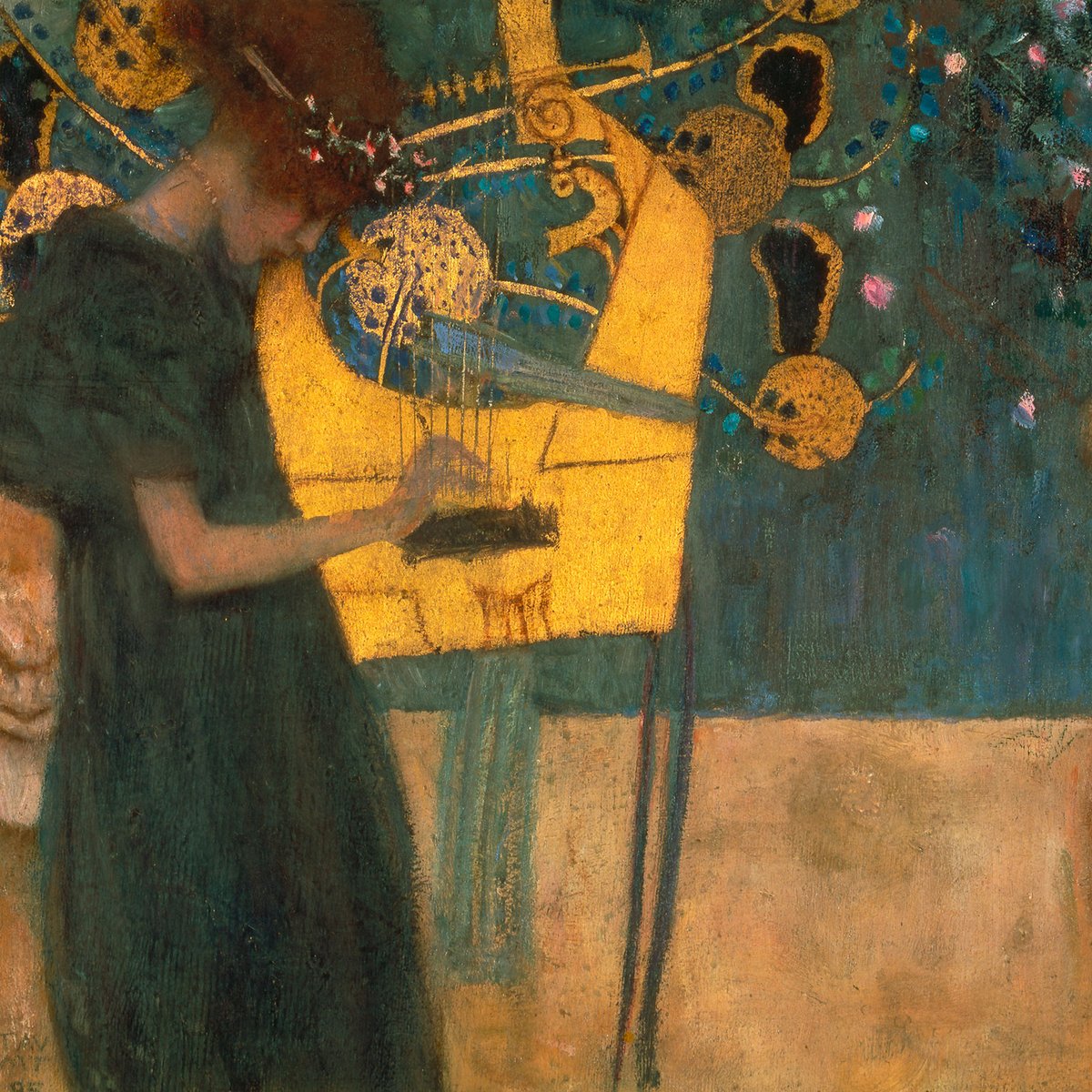 Tableau musique de Gustav Klimt tableau alu dibond, HEXOA