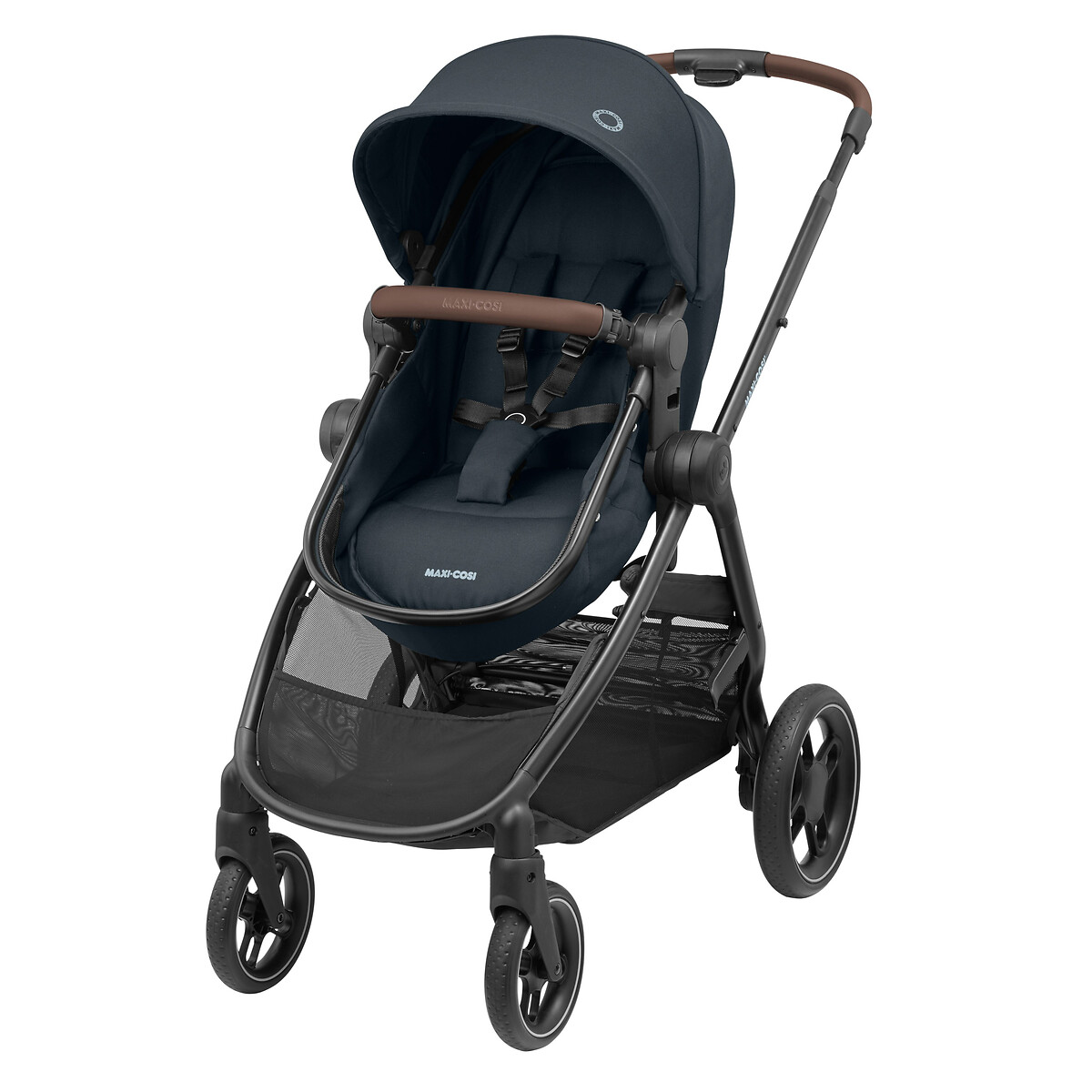 Poussette 2 en 1 Zelia 3, avec nacelle intégrée gris essentiel, MAXI COSI