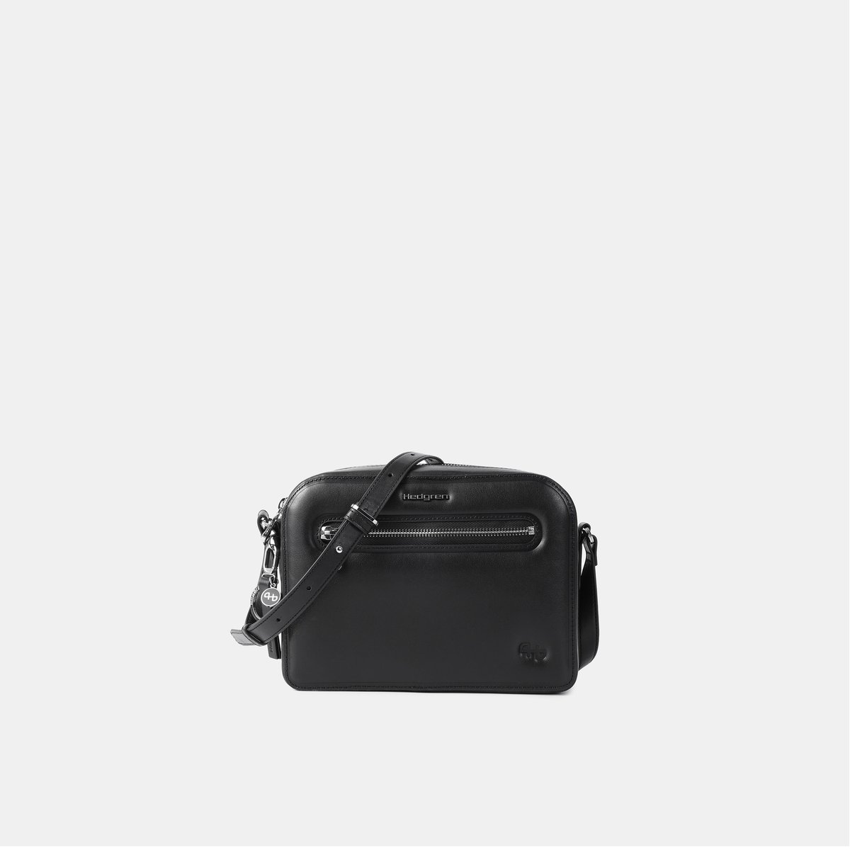 Sac bandoulière moyen élégant sécurisé black, HEDGREN