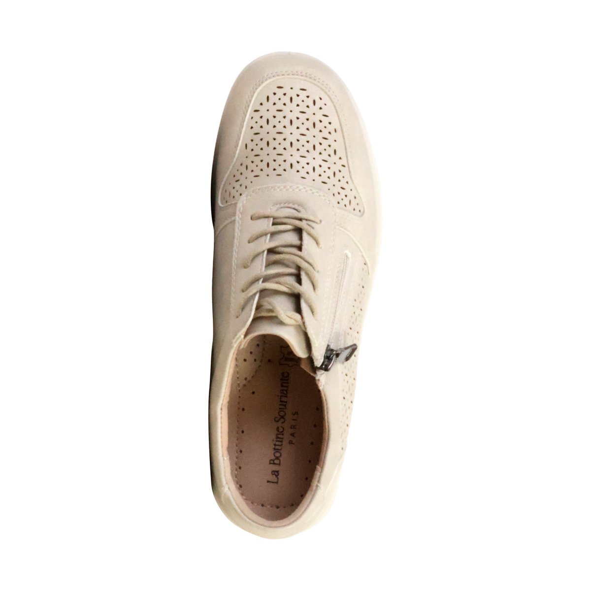 Basket Cuir Lbs argent/silver, ENZA NUCCI