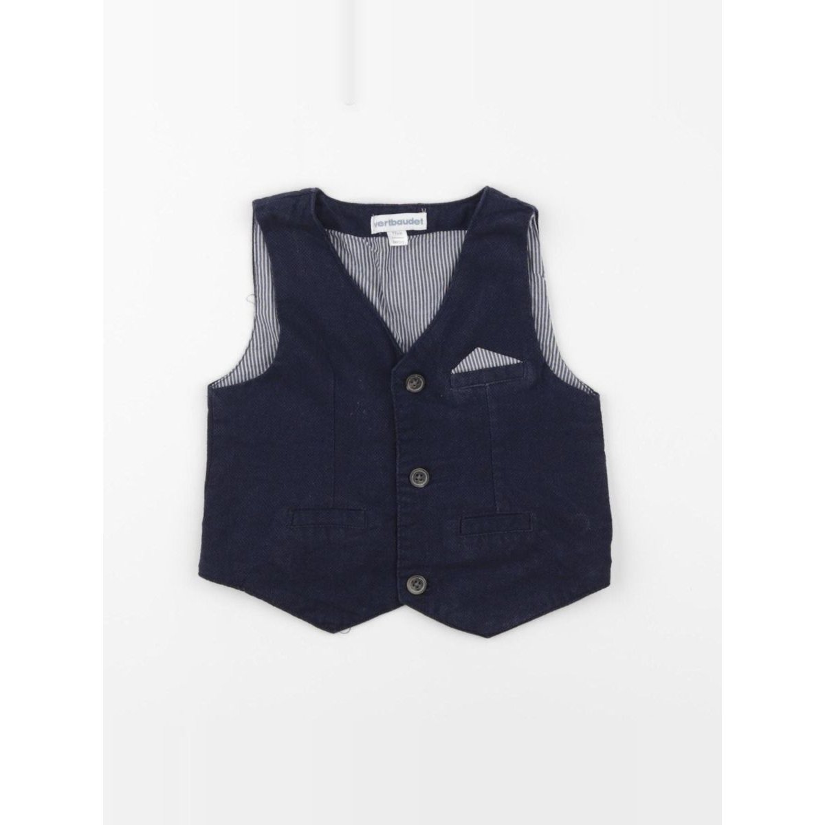 Gilet - Très bon état bleu, VERTBAUDET