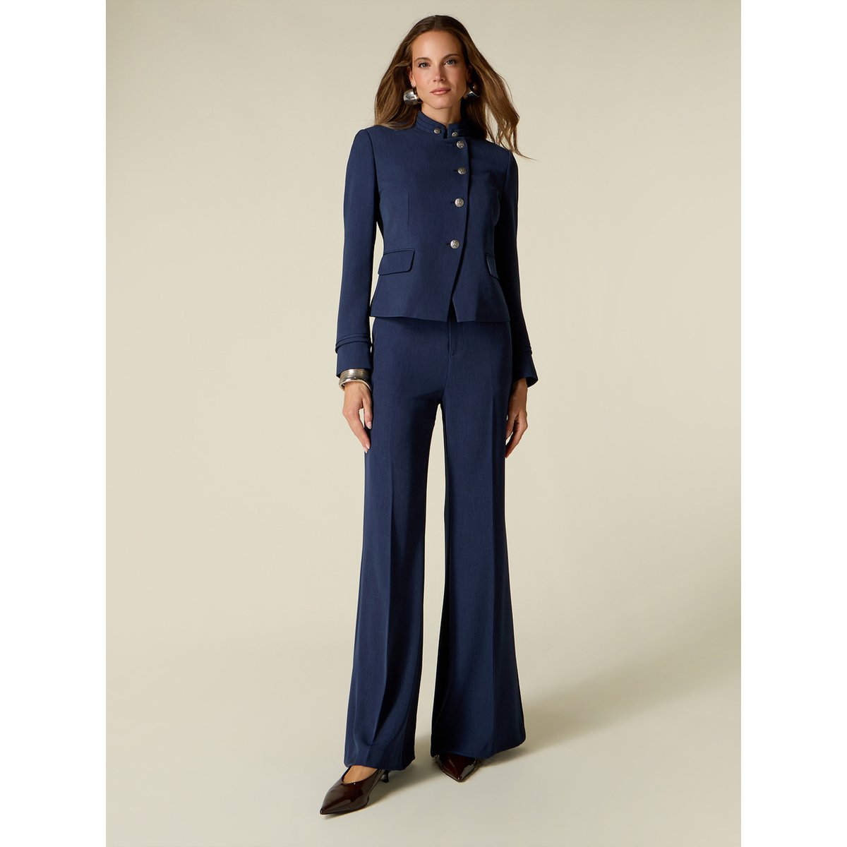 Veste avec boutons héraldiques bleu, OLTRE