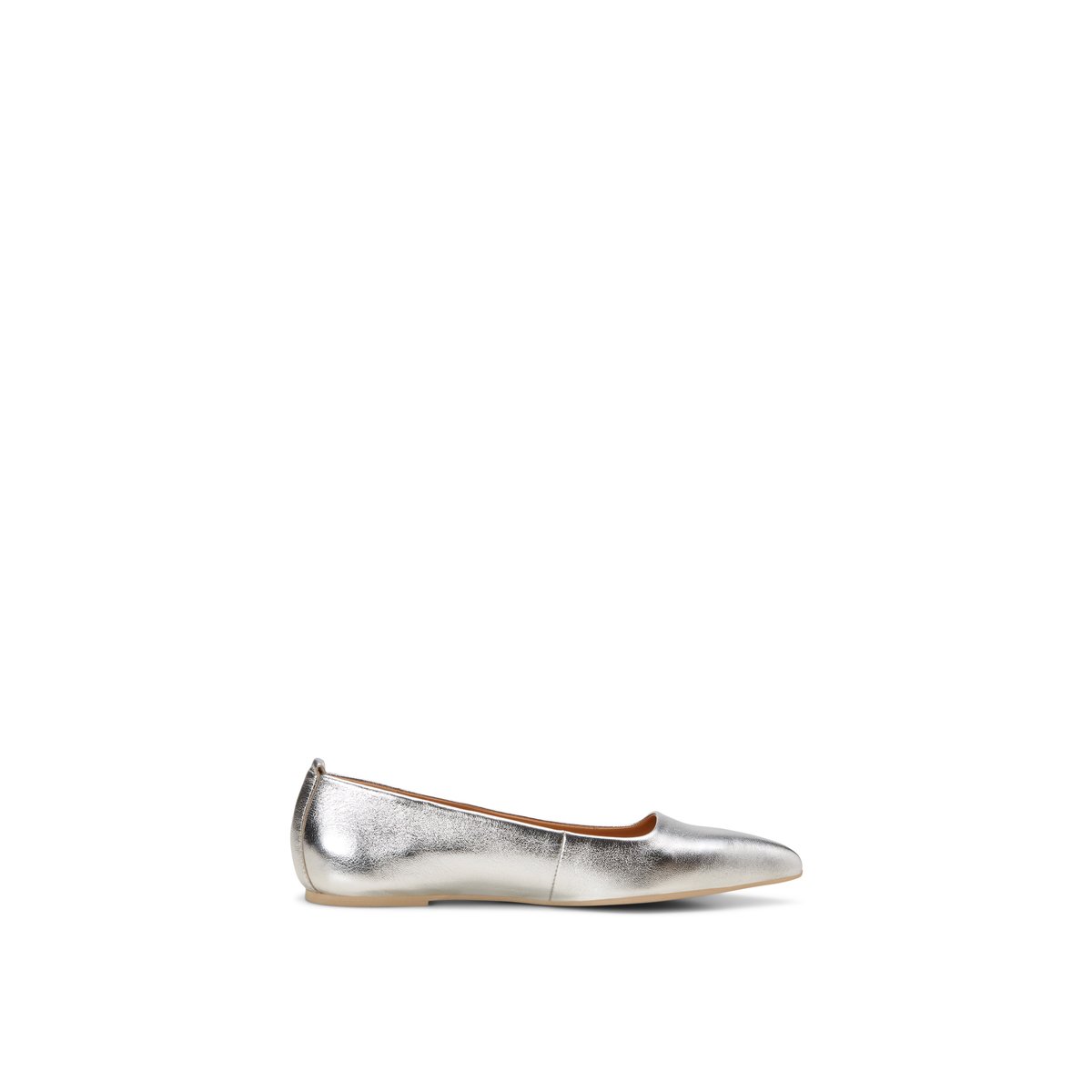 Ballerine en cuir d'agneau noble gris clair, MARC O'POLO