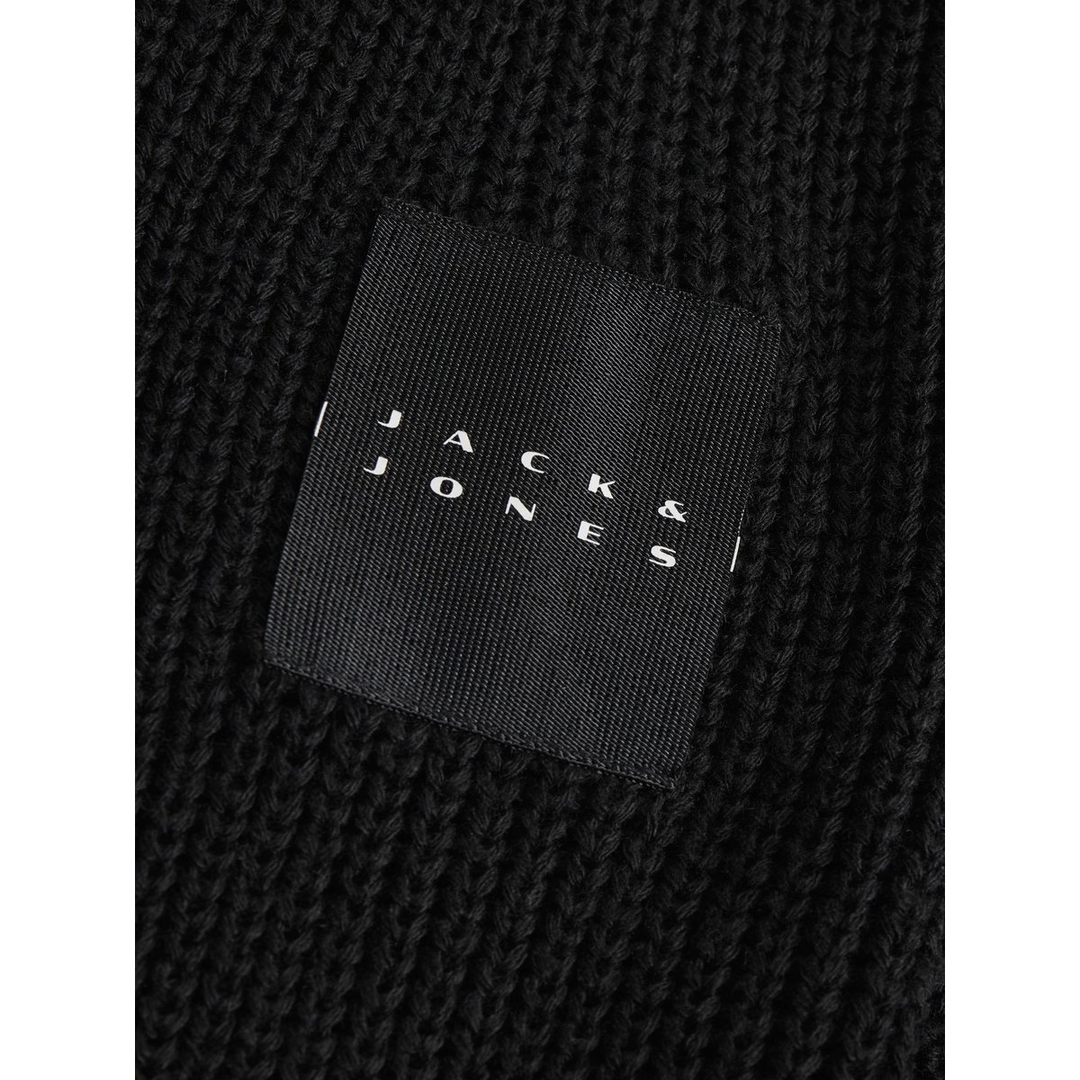 Pull En Maille noire - black, JACK & JONES