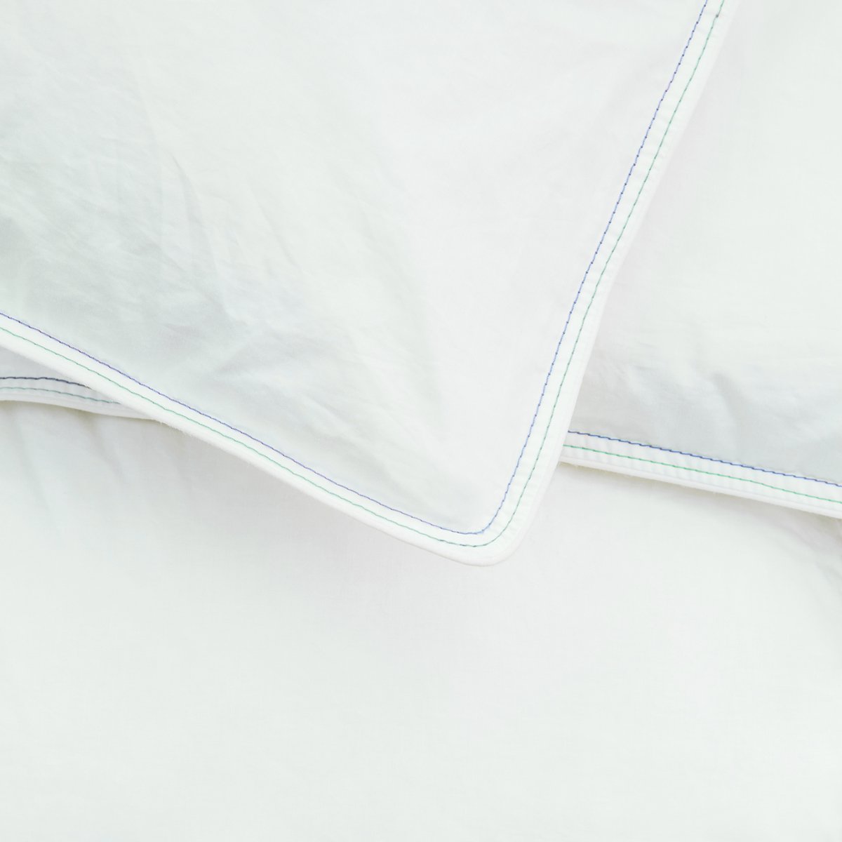 Couette TEMPÉRÉE Gonflant Durable - Coton Bio - Odette blanc, WAKE ME GREEN