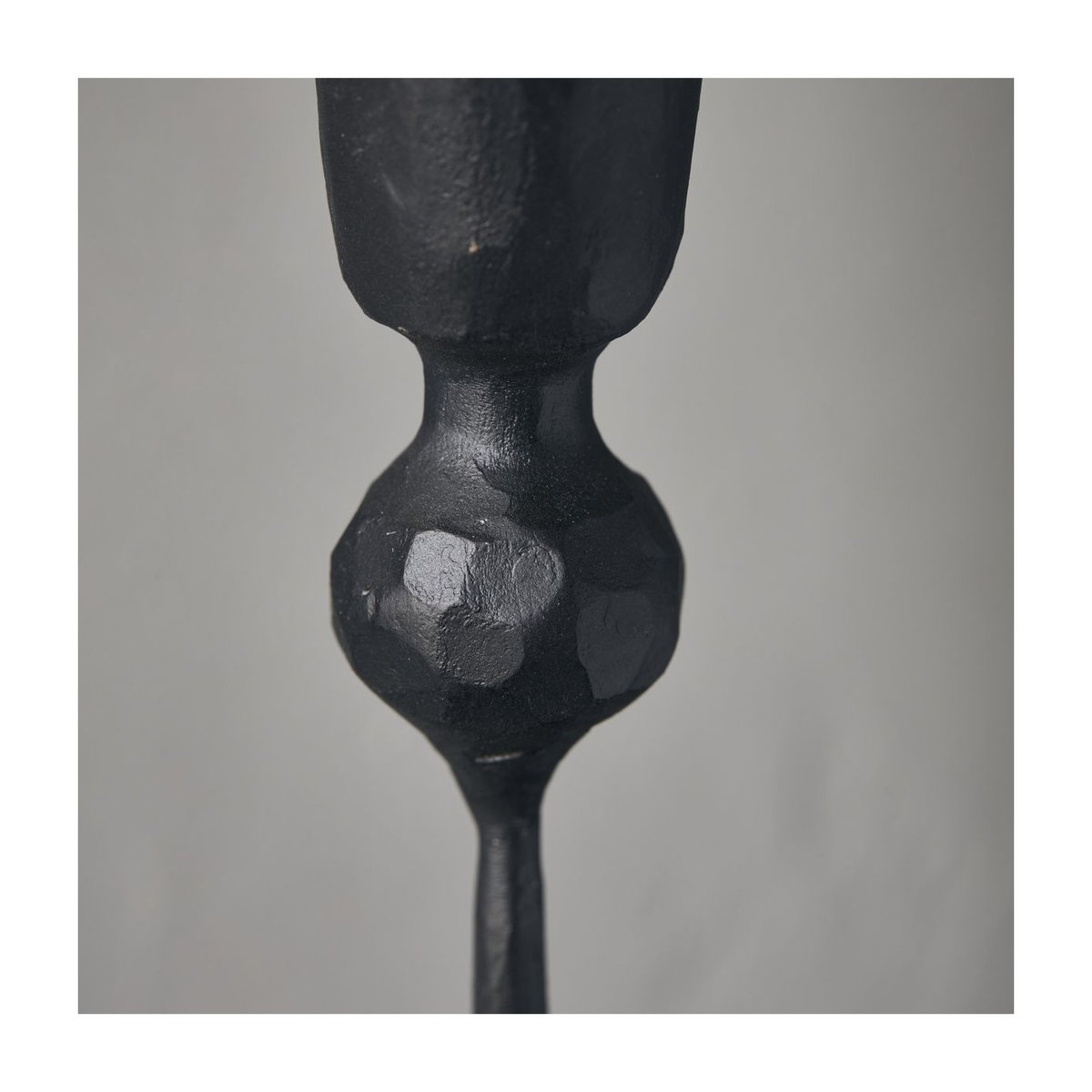 Bougeoir Trivo h 41 cm noir, HOUSE DOCTOR