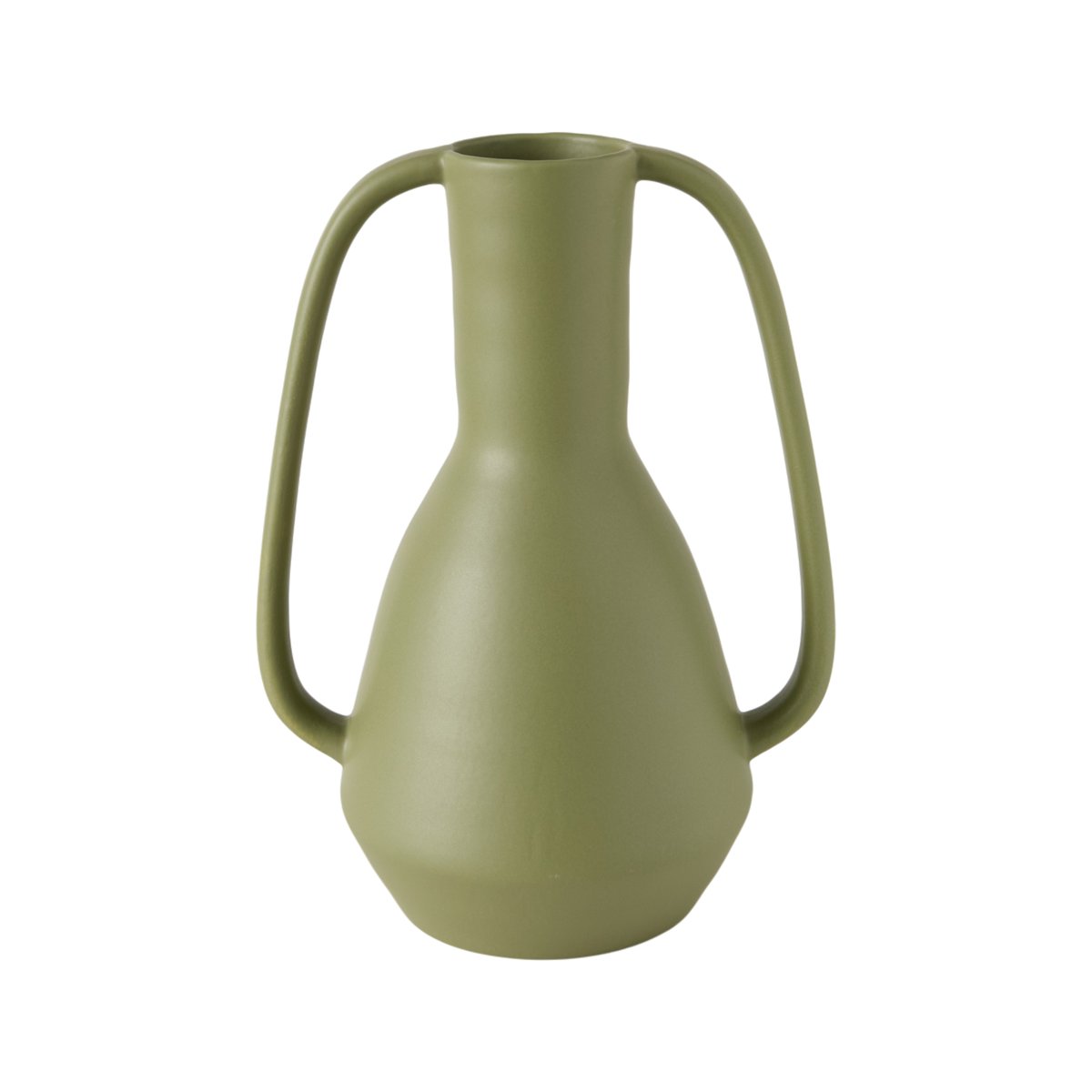 Amphore céramique kaki 30 cm - SYMPHORIEN vert, CAMIF