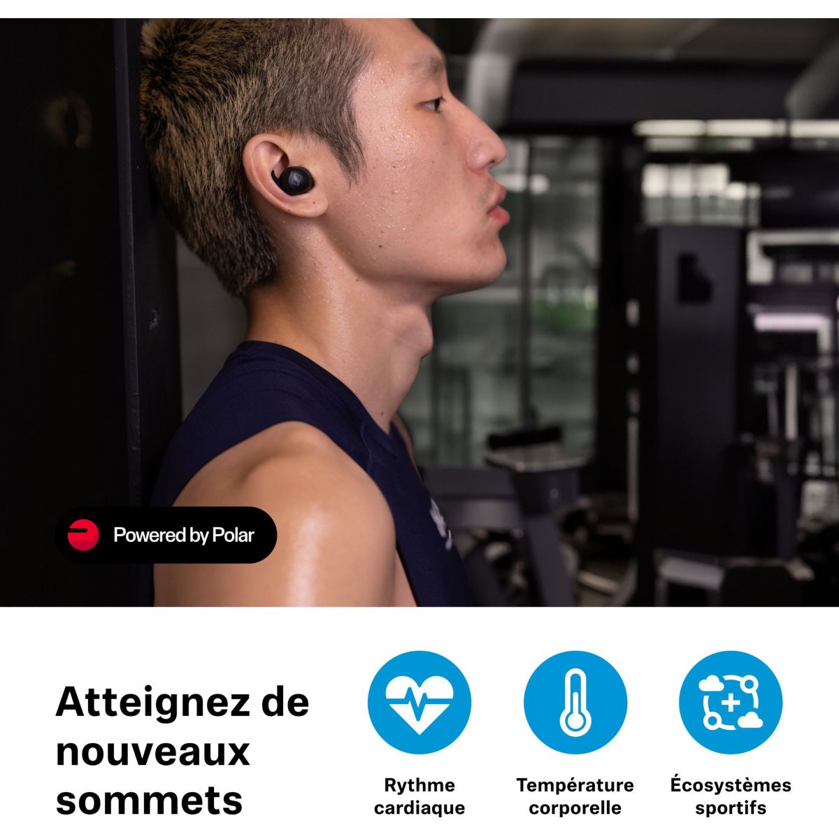 Ecouteurs sport Momentum Sport Noir couleur unique, SENNHEISER