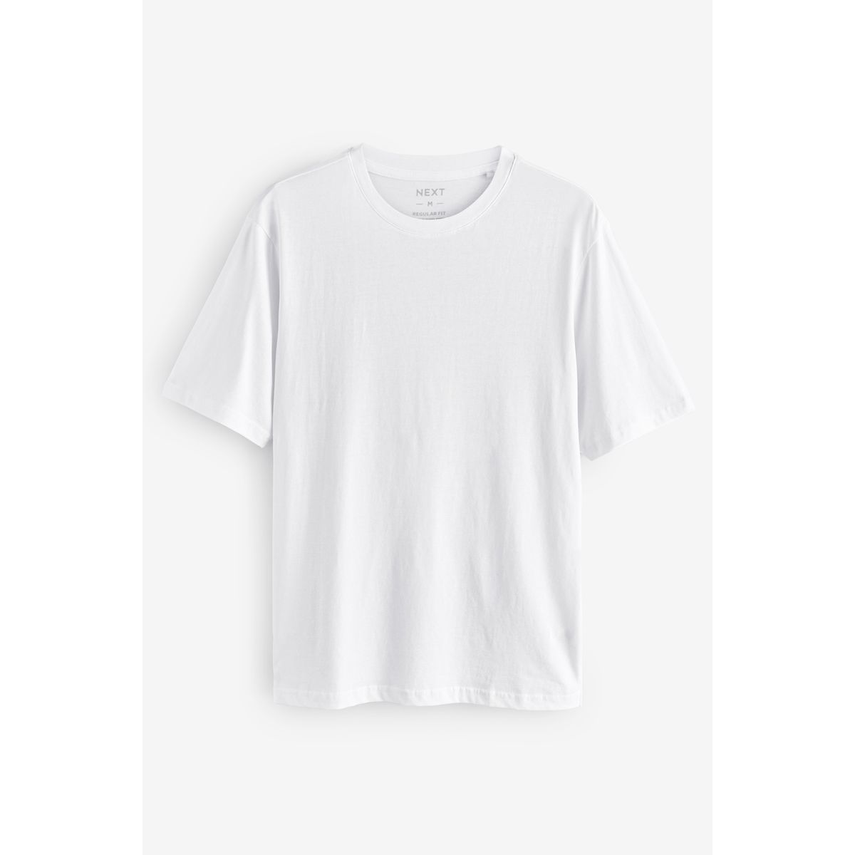 T-shirt basique, lot de 6 blanc, NEXT