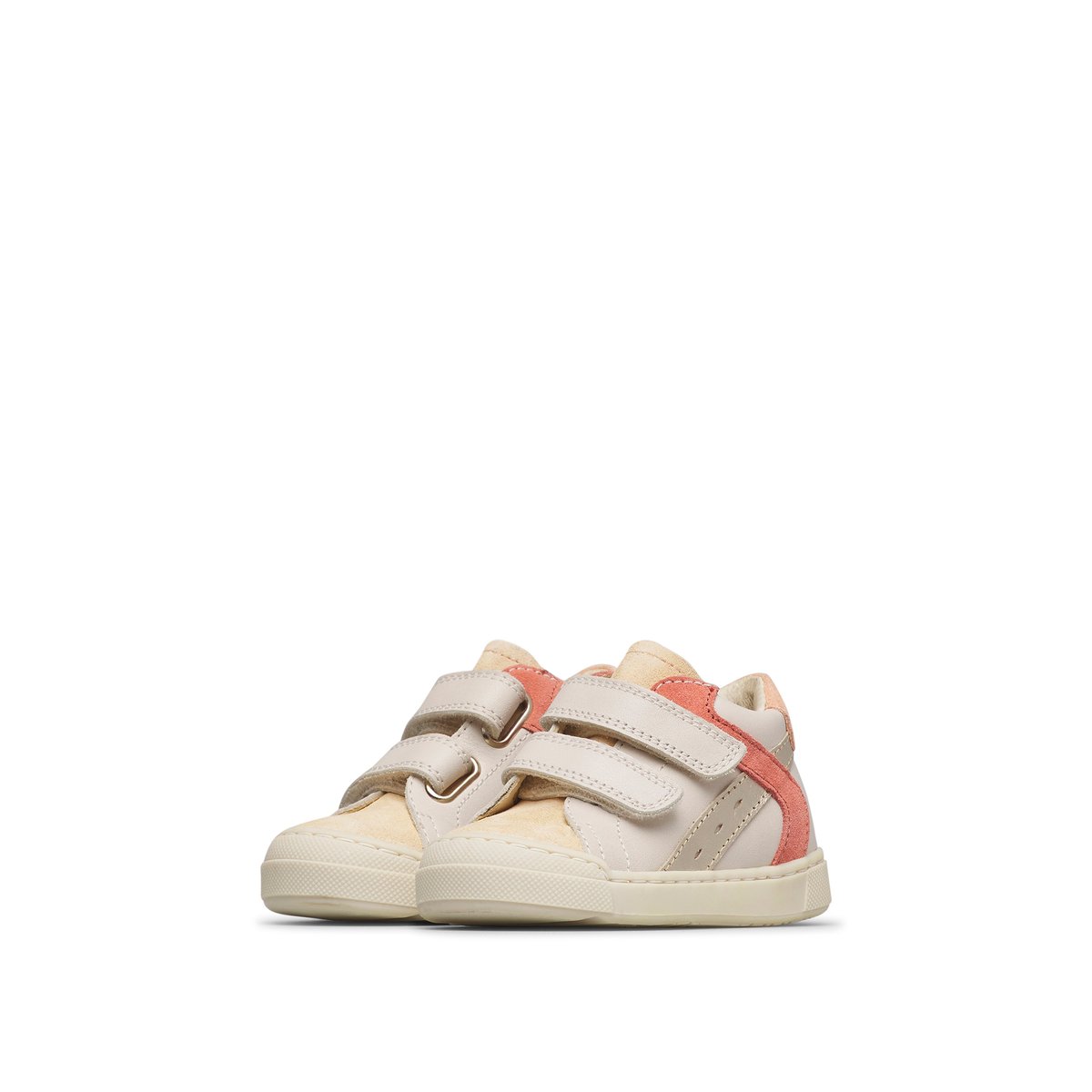 Baskets en cuir et en daim AVENISS 2 VL rose-beige-, FALCOTTO