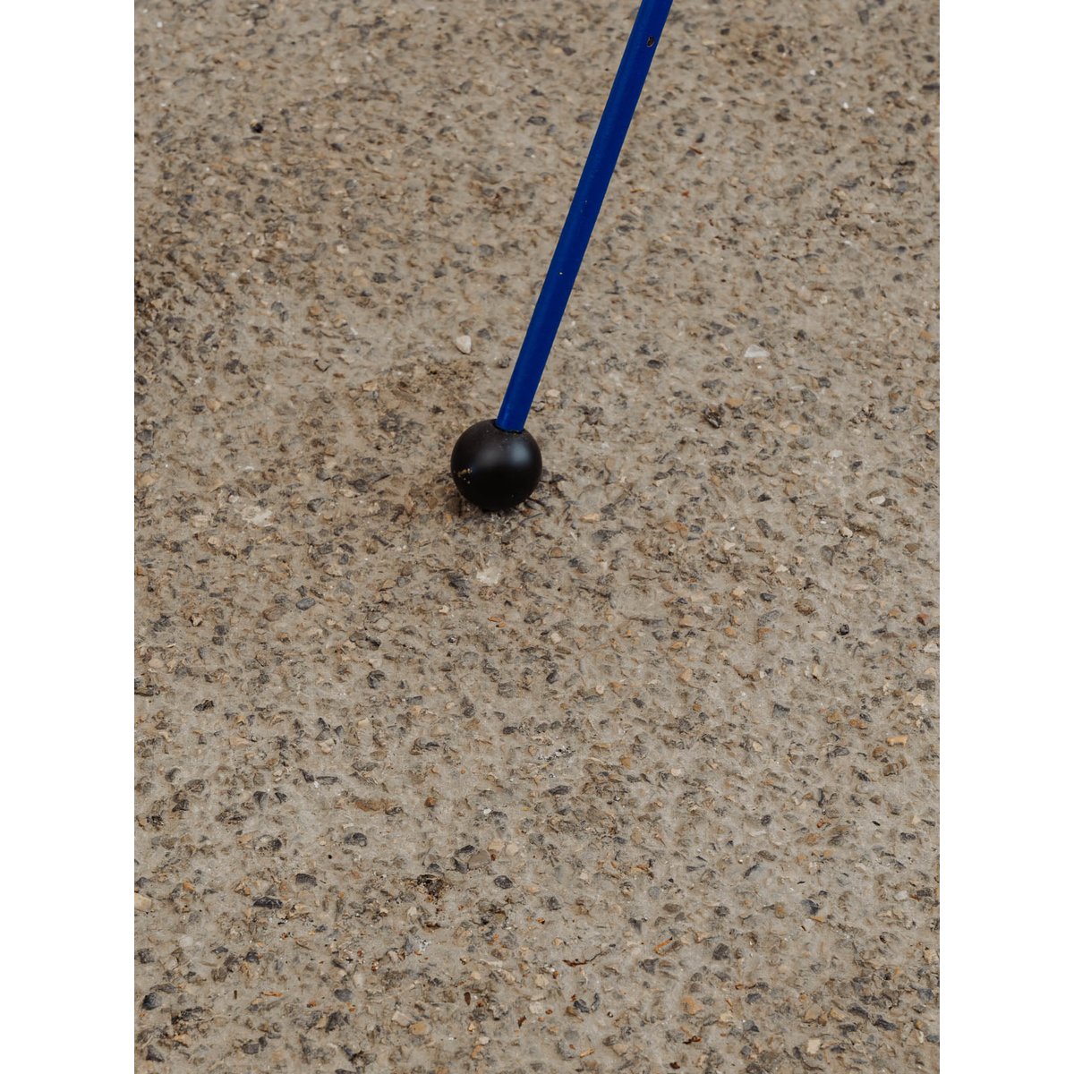 Lampadaire bleu Julien N°381 - Bon état bleu, DEBONGOUT