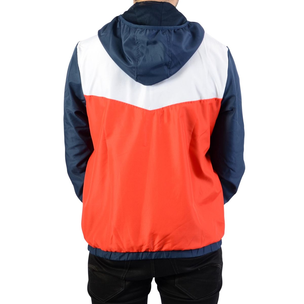 Coupe Vent Heritage blanc/rouge/marine, ELLESSE