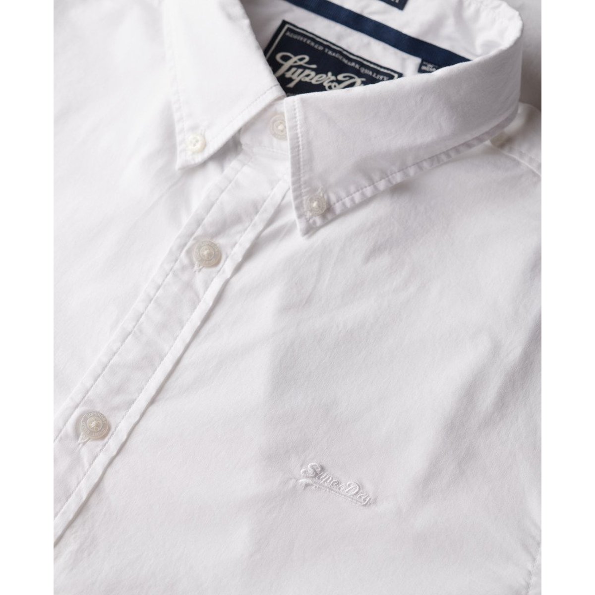 Chemise légère ajustée Essentials optic, SUPERDRY