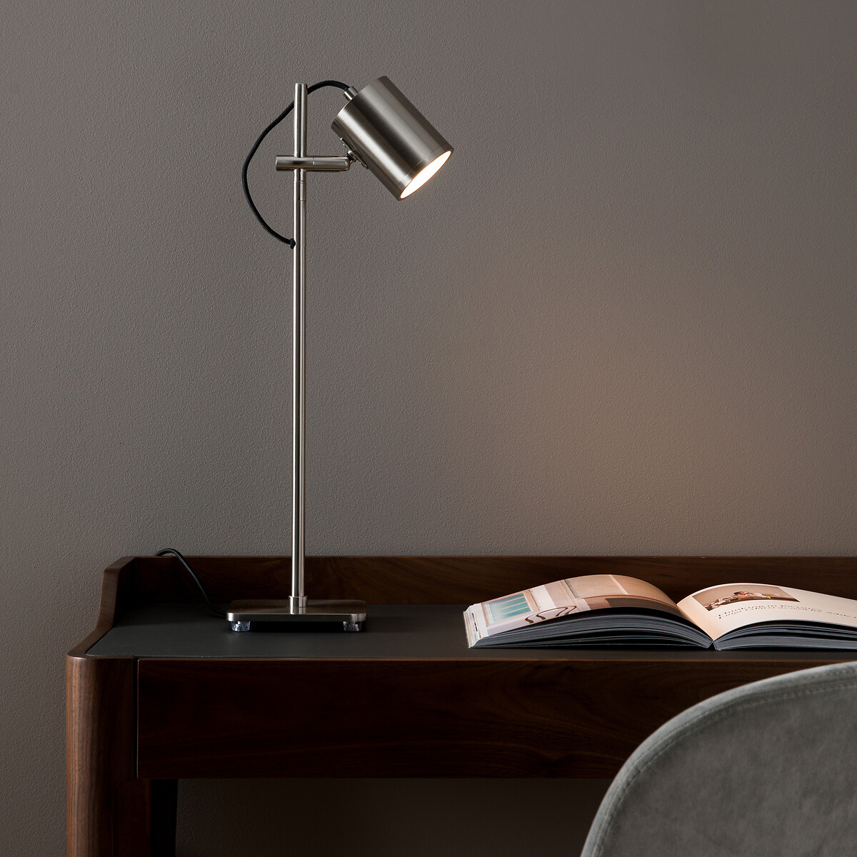 Lampe spot finition nickel satiné, Girevole nickel satiné, AM.PM