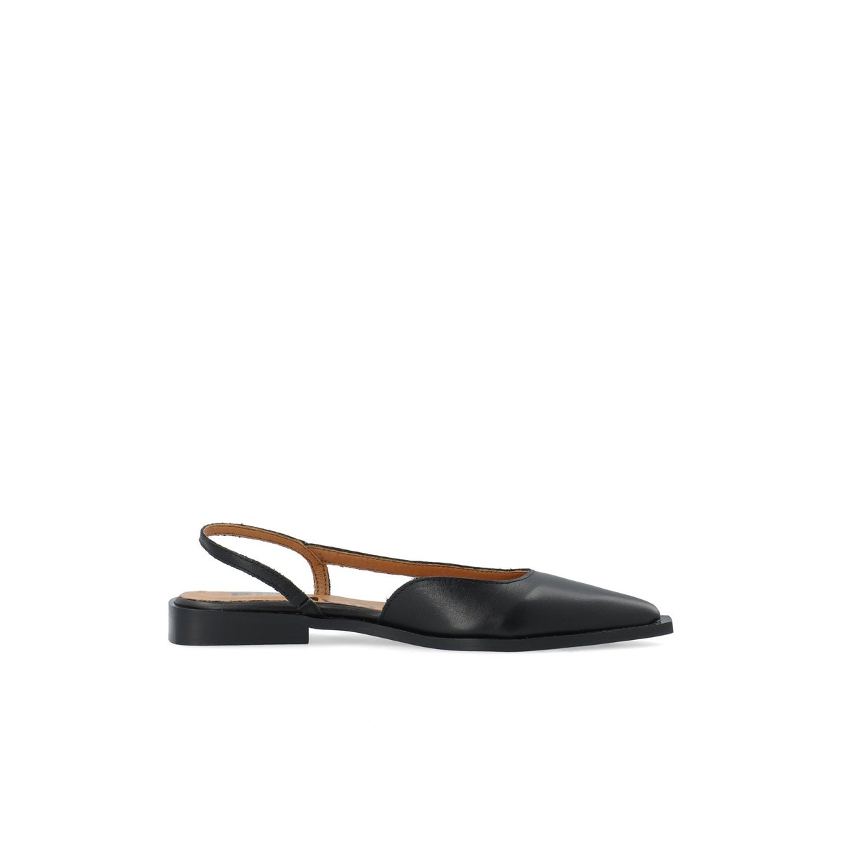 Chaussures À Bride Arrière black1, BIANCO