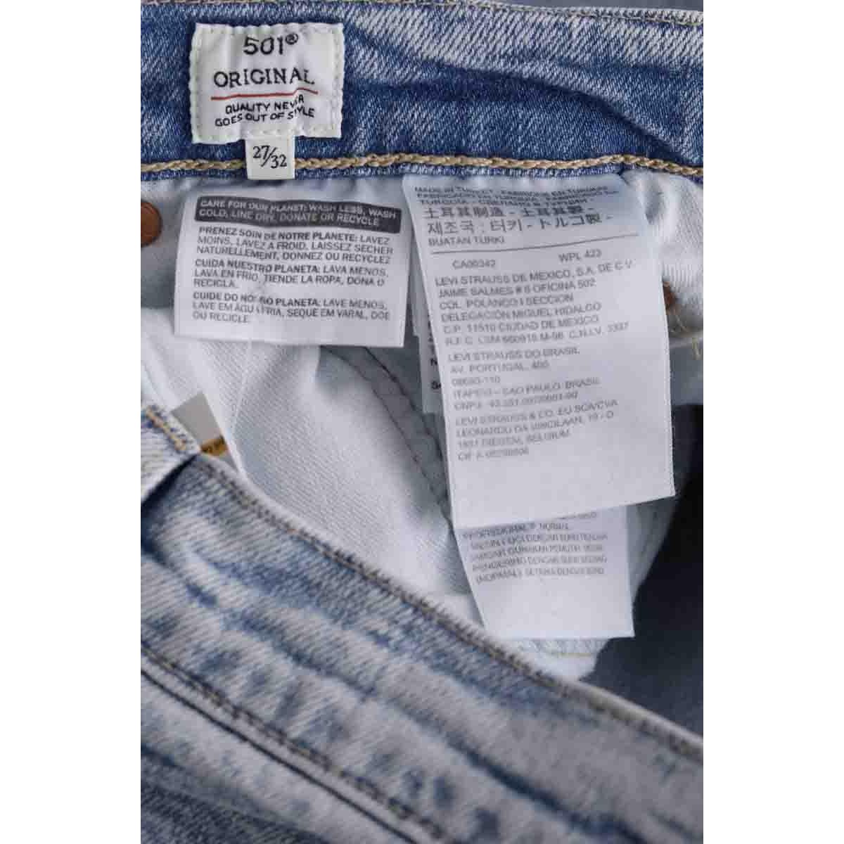 Jean droit - Très Bon État bleu, LEVI'S