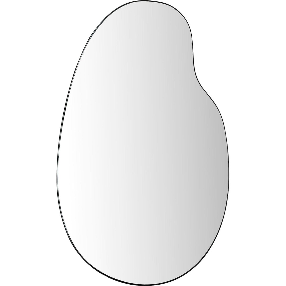 Miroir organique en fer collection S.KALID noir, RECOLLECTION