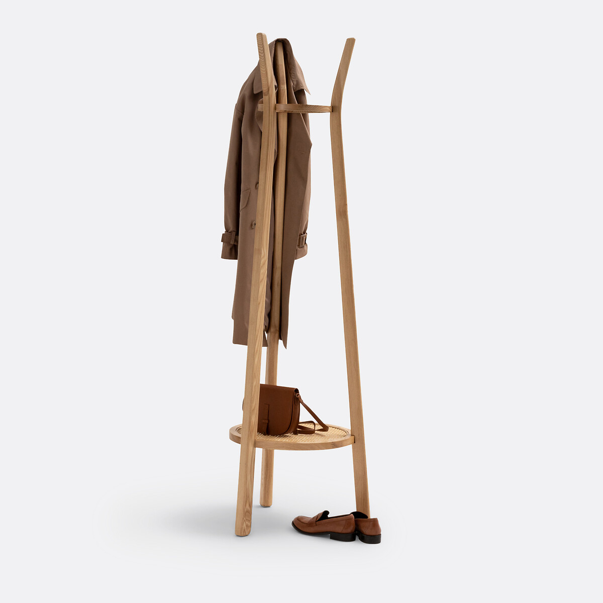 Porte-manteau en frêne, Buisseau naturel, LA REDOUTE INTERIEURS