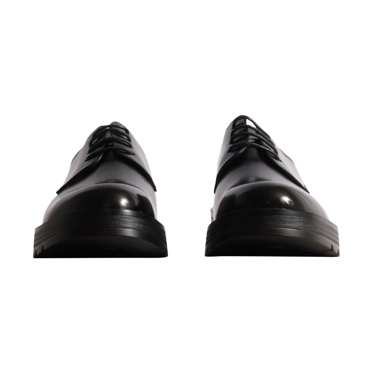 Derbies Cuir noir, ENZO MARCONI