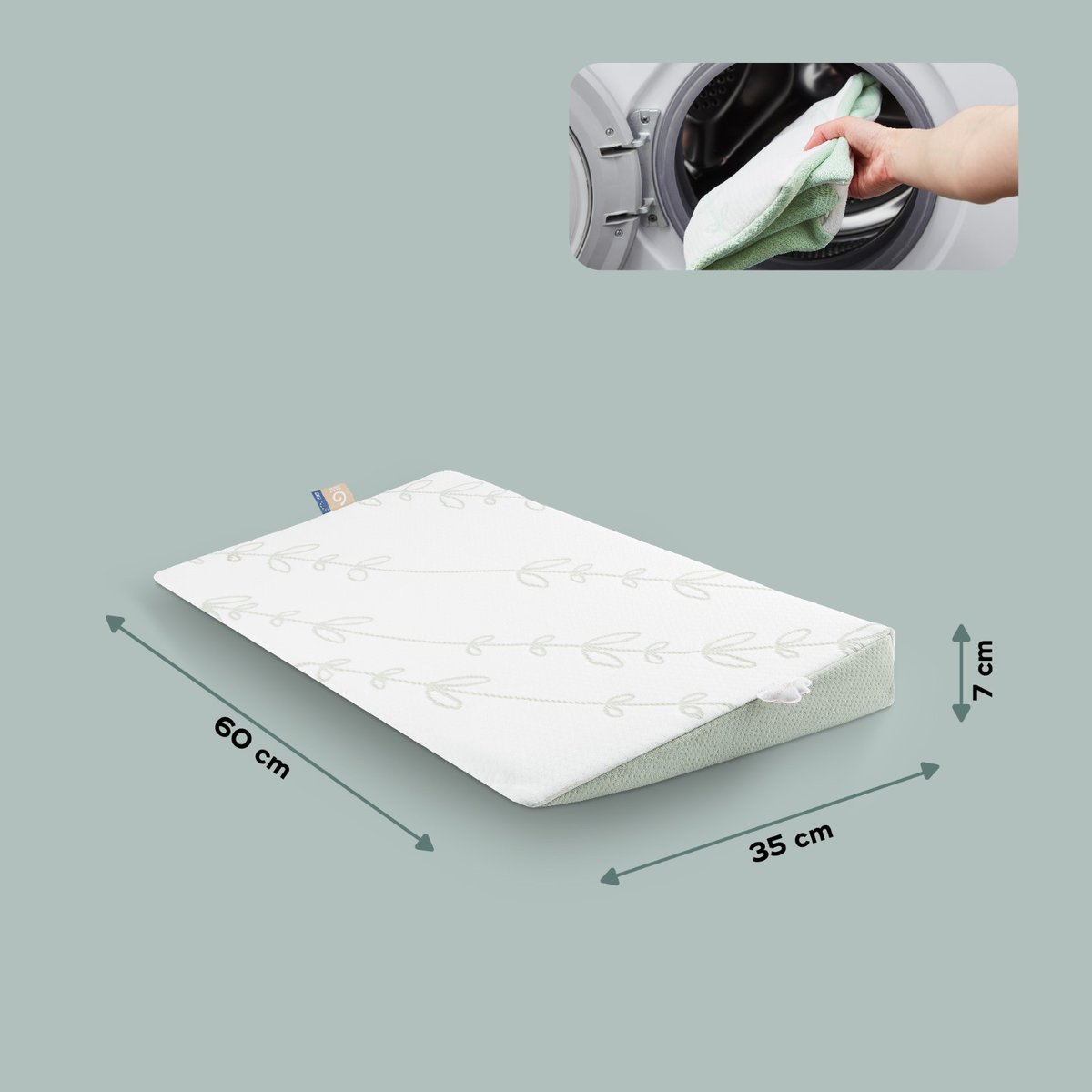 Plan incliné Cosymat Antibactérien blanc, BABYMOOV