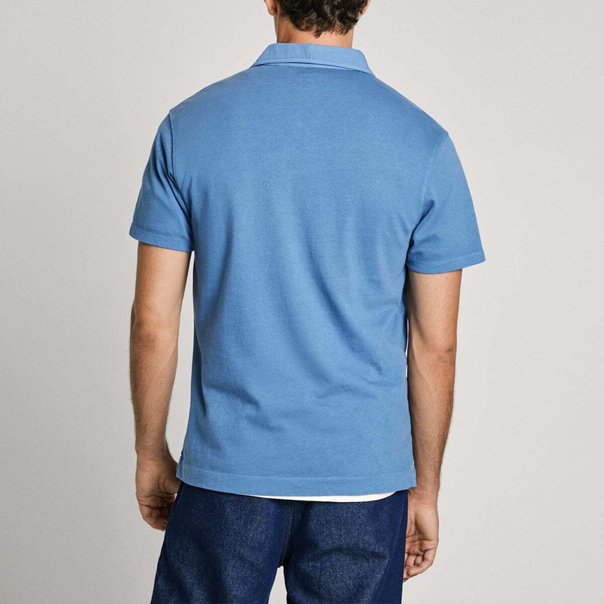 Polo Coupe Regular Avec Détails En Twill bleu union, PEPE JEANS