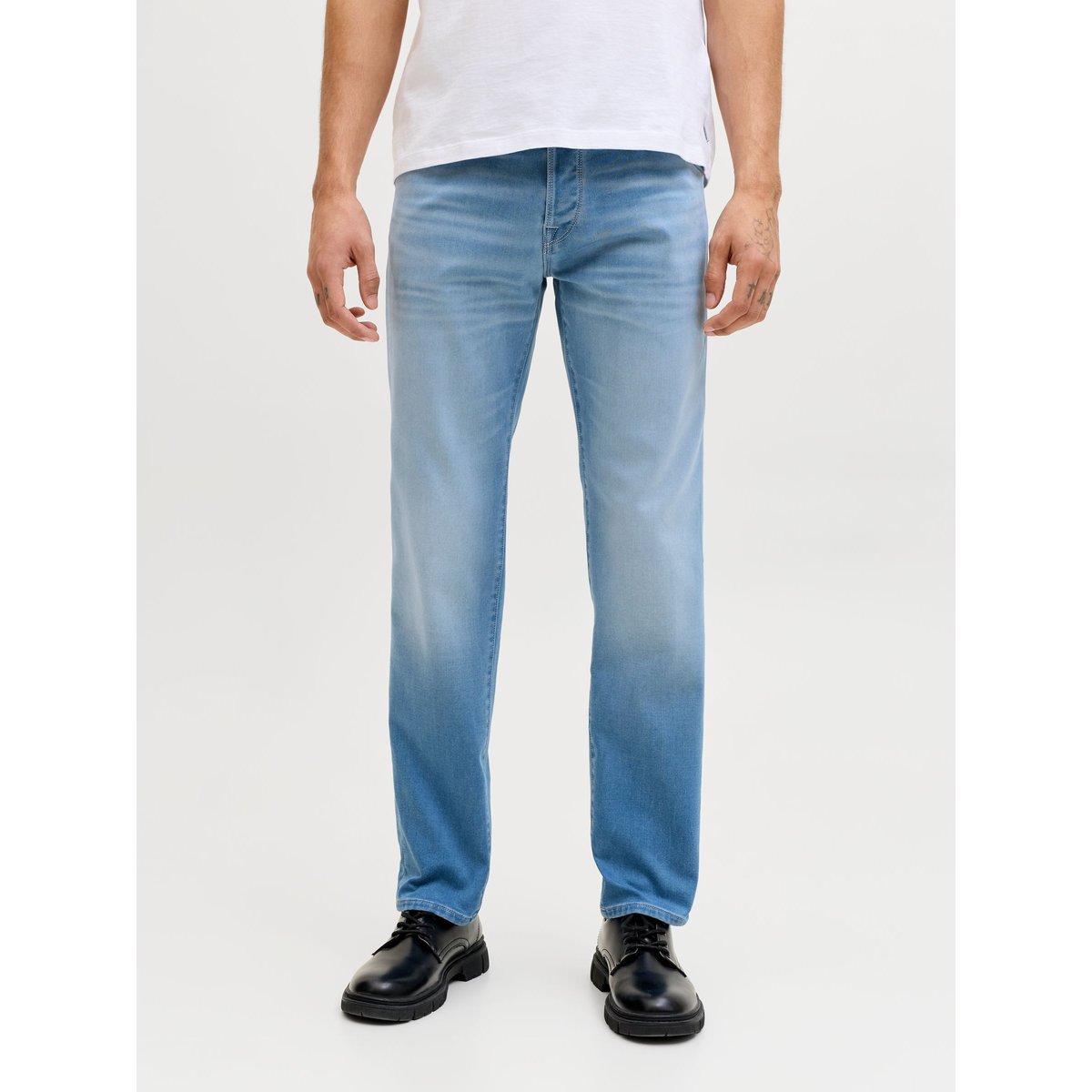 Jean Coupe Tapered blue denim, JACK & JONES