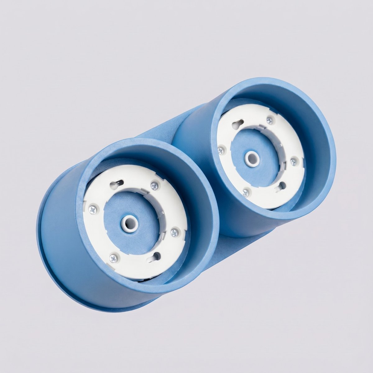 Plafonnier Aluminium Bleu Gx53 2 MODO bleu, EDEN