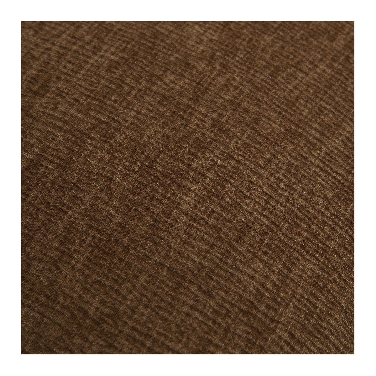 Banc coffre LISETTE velours marbré tabac, BLANC D’IVOIRE