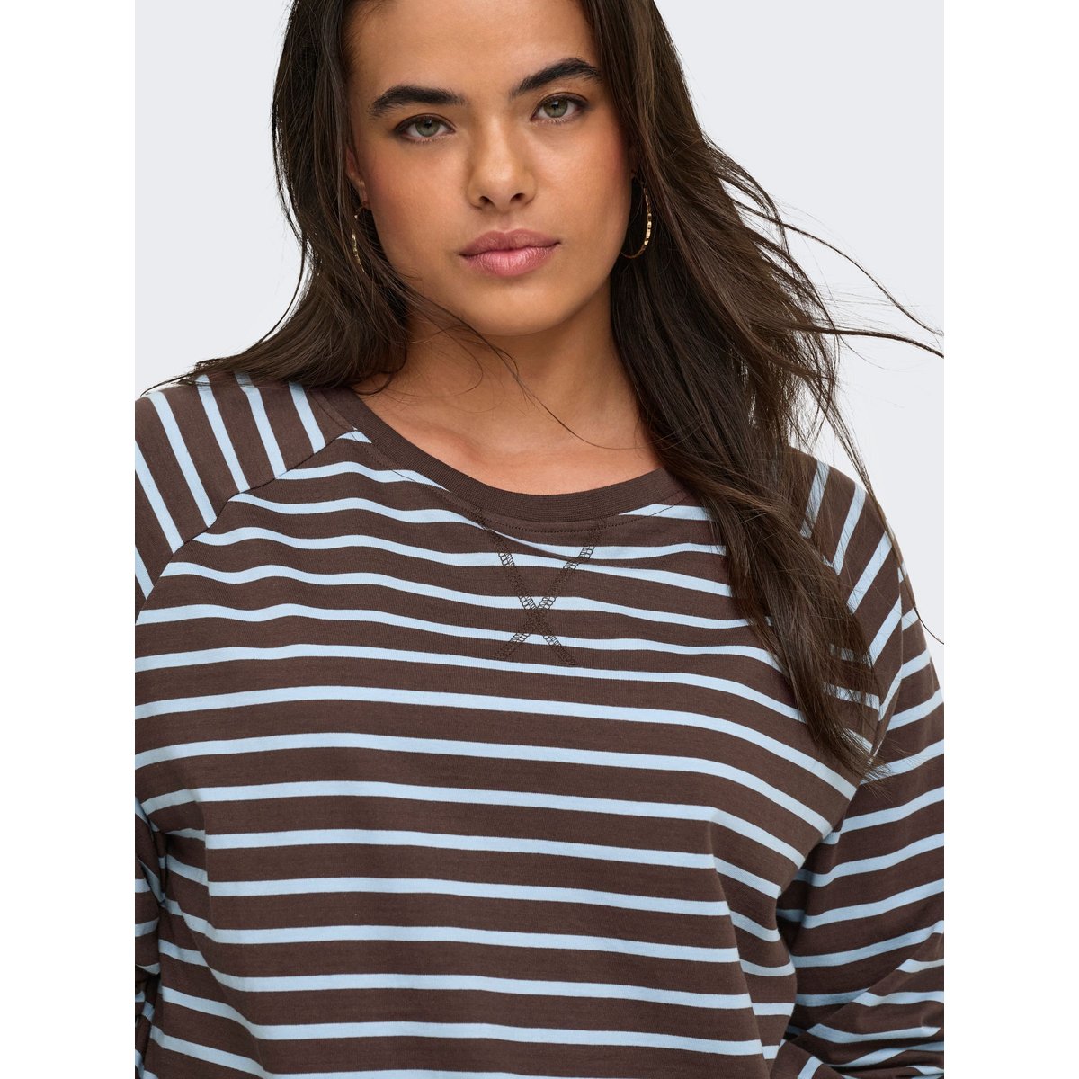 Top marron - shopping bag 1, ONLY CARMAKOMA