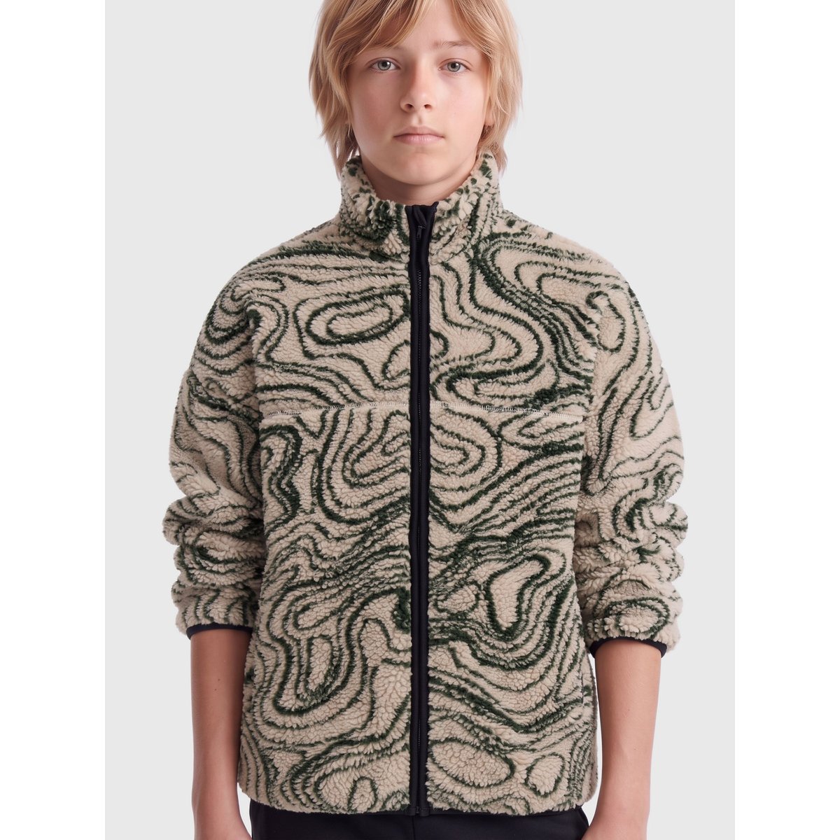 Sweat-Shirt En Polaire marron - desert taupe, ONLY & SONS JUNIOR