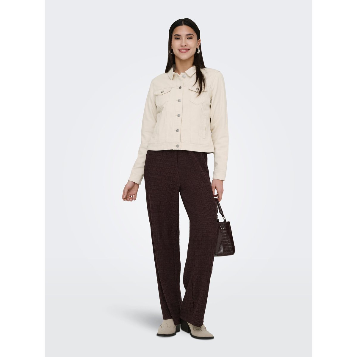 Veste En Jean oatmeal, ONLY