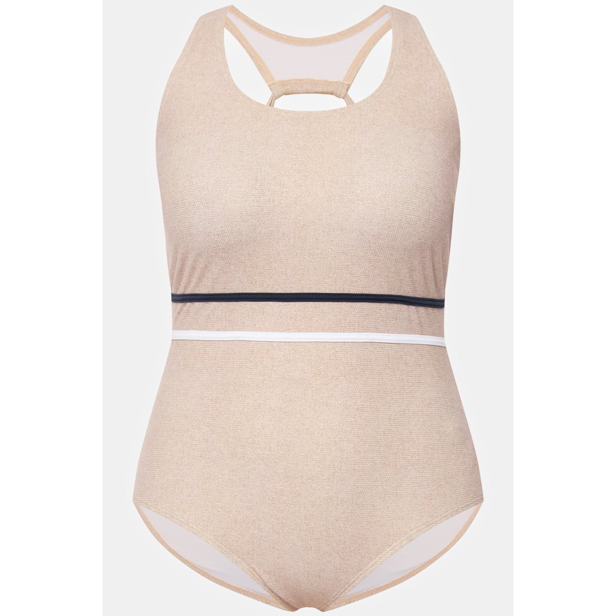 Maillot de bain à bonnets souples sable, ULLA POPKEN