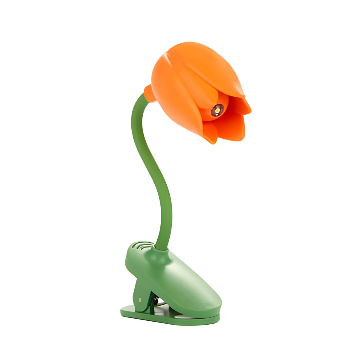 Lampe de lecture fleur Tulipe orange, PYLONES