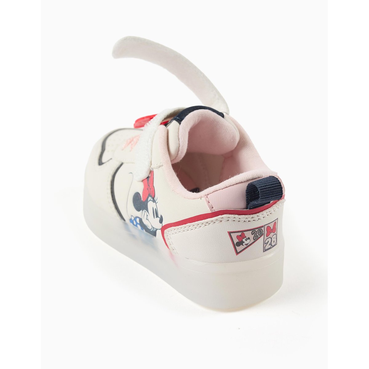 Baskets lumineuses avec imprimé Minnie beige clair, ZIPPY