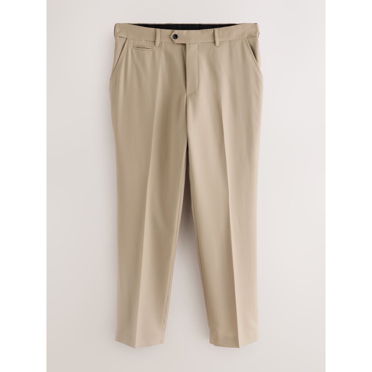 Pantalon en laine à tour de taille motionflex Signature naturel, NEXT