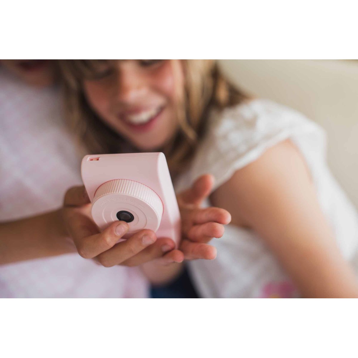 Appareil photo urbain LICORNE rose clair, THE ZOOFAMILY
