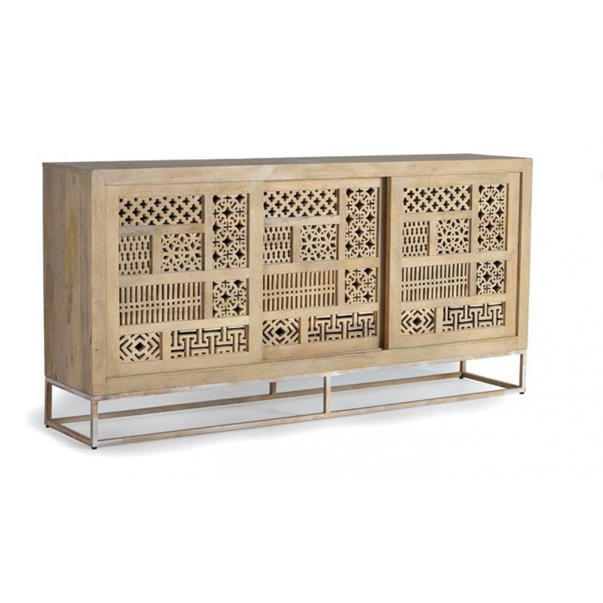 Bahut - FLORELLE marron, DECORATION D’AUTREFOIS