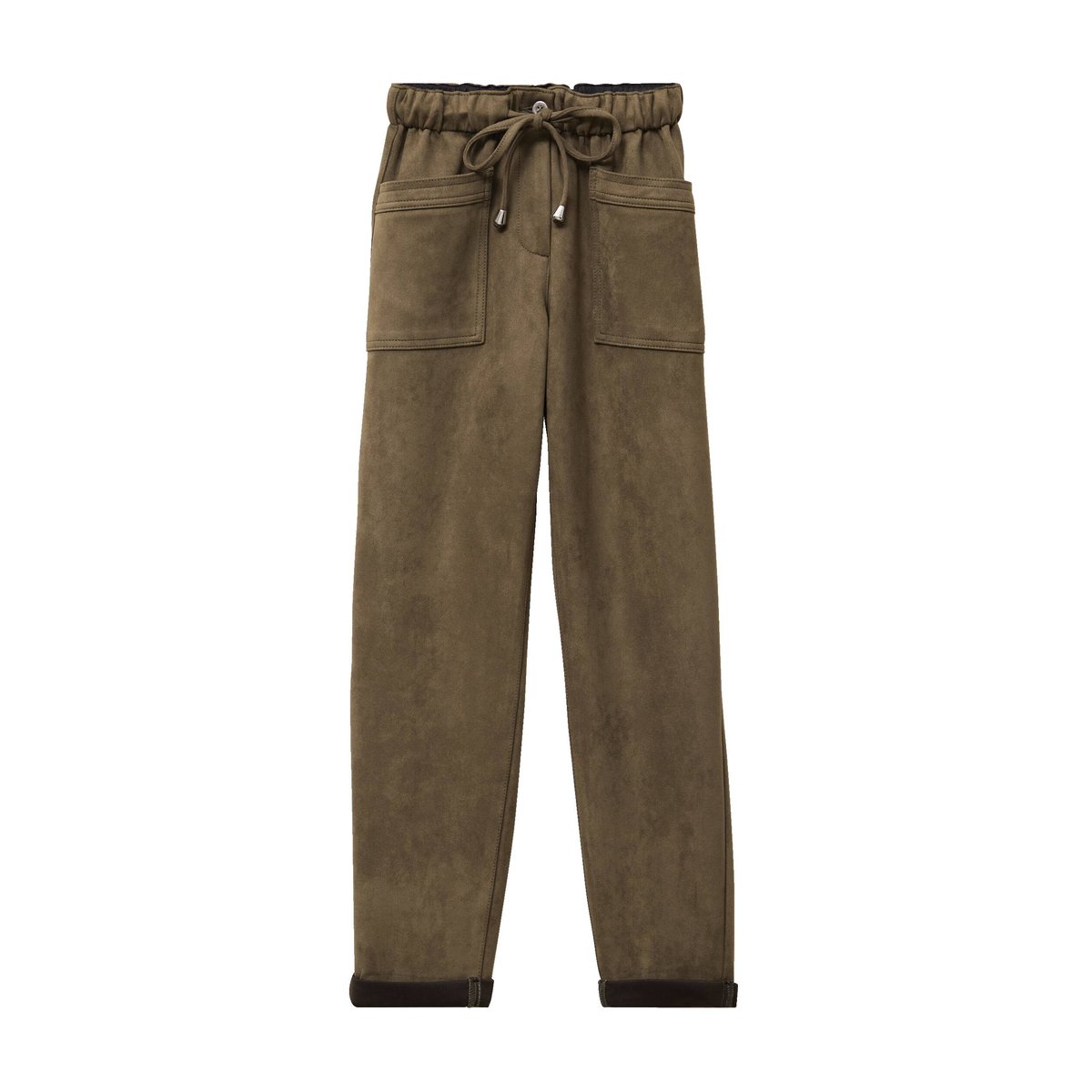 Pantalon jogpant 7/8ème vert kaki, BREAL