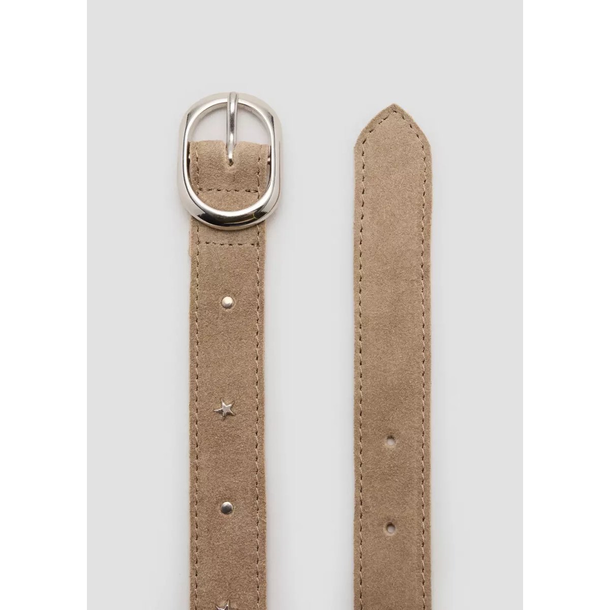 Ceinture cuir étoiles sable, MANGO KIDS