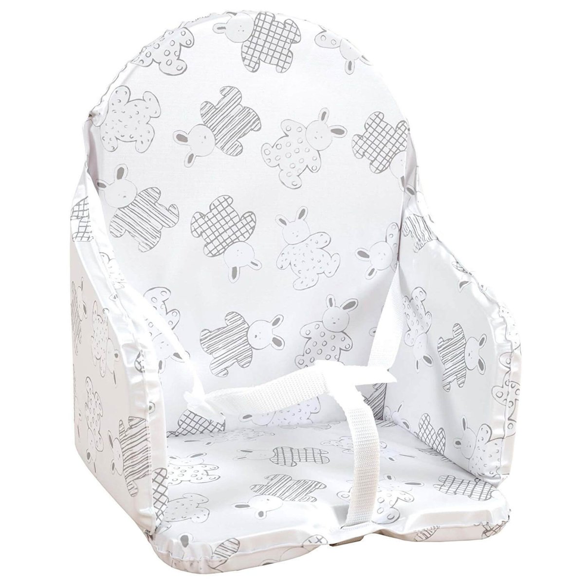 Coussin de chaise avec sangles Lapin gris, LOOPING