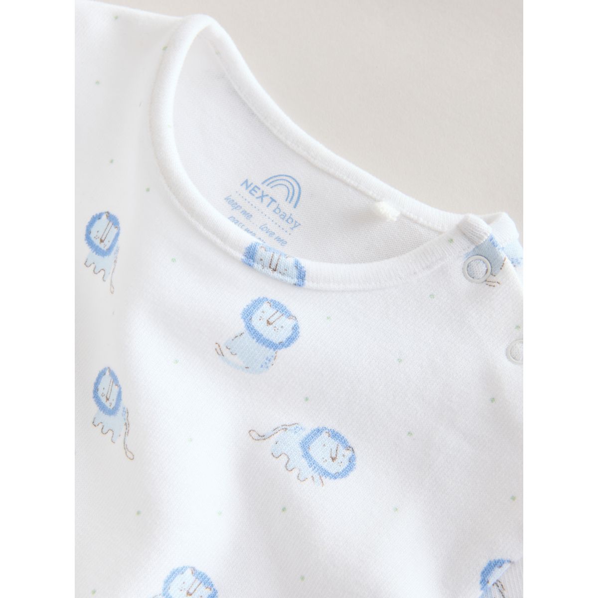 Ensemble haut et legging pour bébé lion bleu, NEXT