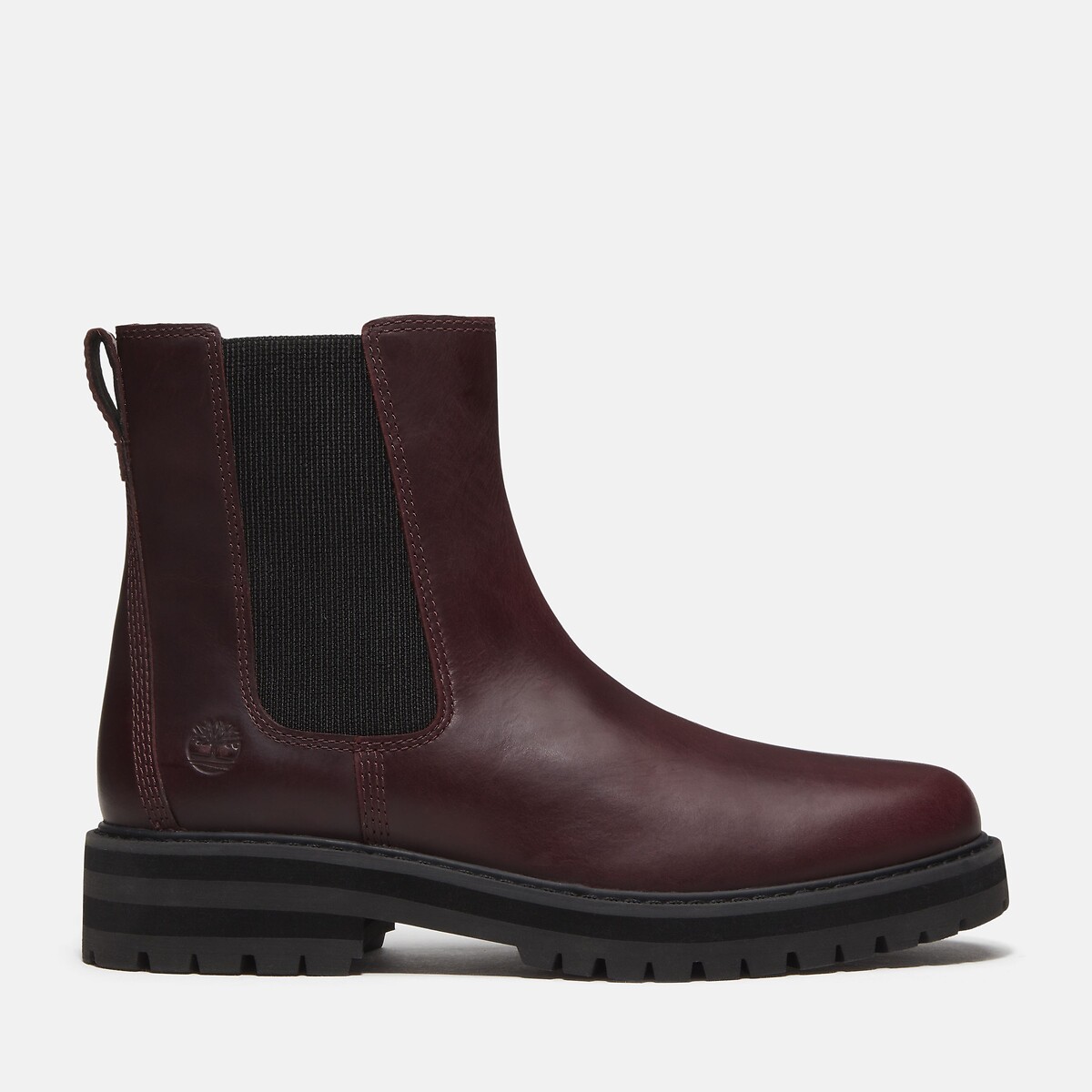 Bottines en cuir, BRITTON DRIVE MID CHELSEA bordeaux, TIMBERLAND